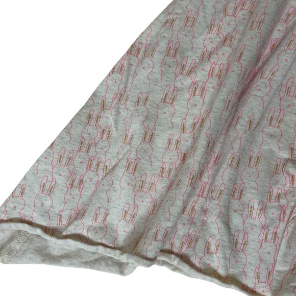 Egg By Susan Lazar Bunny Rabbit Knit Dress Beige Pink Gold 2 Years bv - Picture 3 of 6